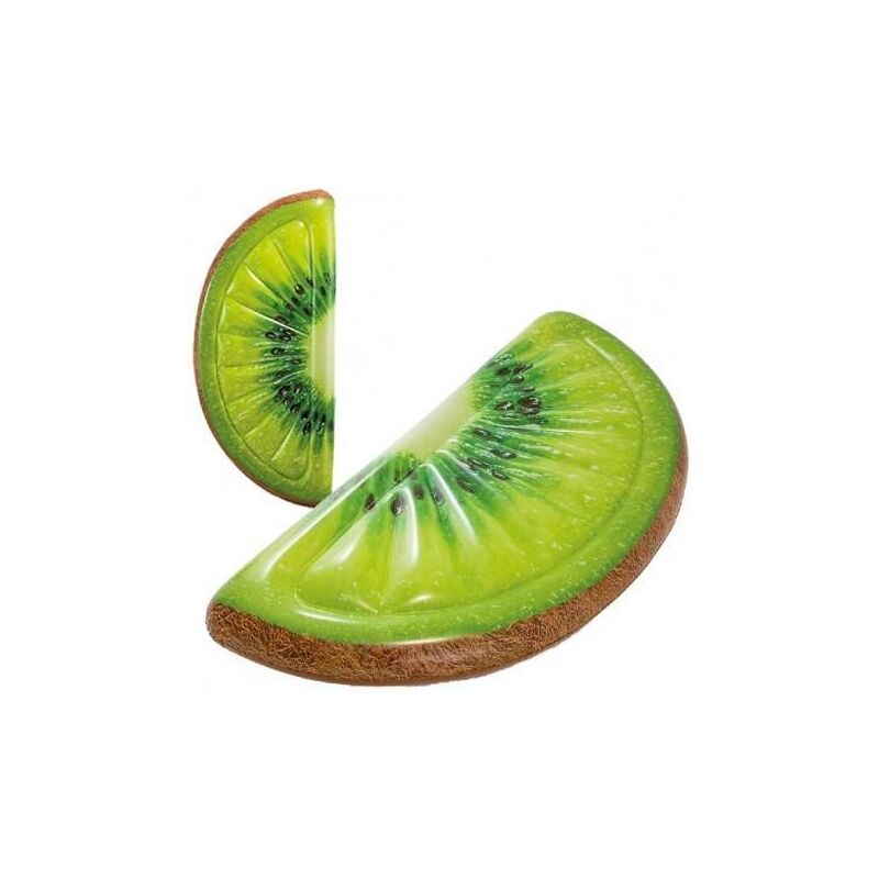 foto del prodotto materassino spicchio kiwi gonfiabile