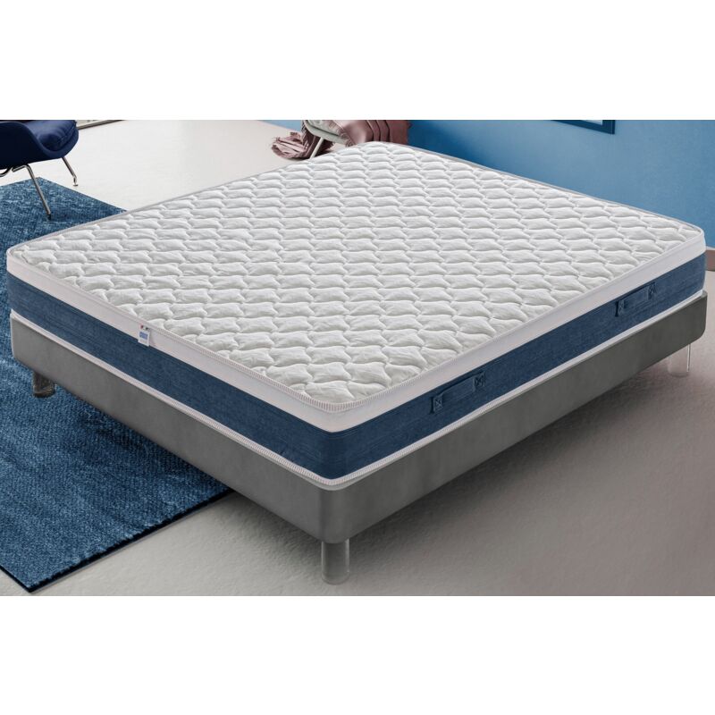 foto del prodotto materasso 160x200 bluelatex ortopedico alto 23 cm alta densit rigidit h3 reversibile