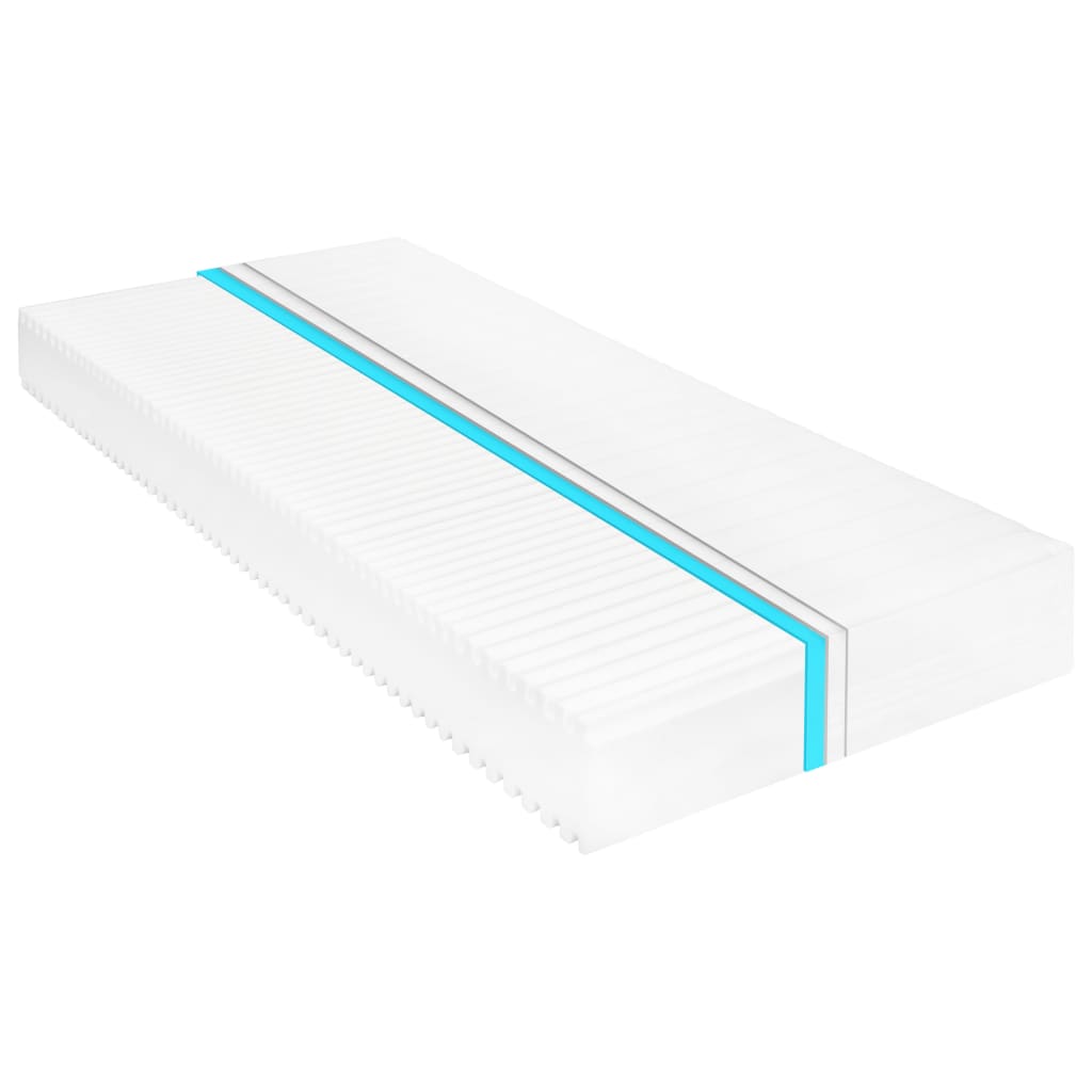 foto del prodotto materasso 180x200 cm 7 zone schiuma di poliuretano 16 cm h2 h3 cod mxl 49976