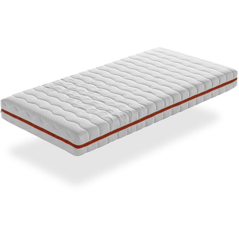 foto del prodotto materasso 90x140 letto bambini, altezza 18 cm, nuka visco viscoelastico, sfoderabile, ideale per letti estraibili e tipo montessori