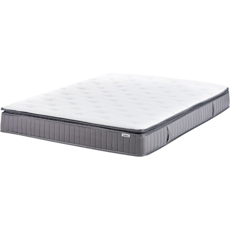 foto del prodotto materasso a molle insacchettate 180 x 200 cm con maniglie imbottitura in memory foam rinfrescante durezza media rivestimento rimovibile 7 zone