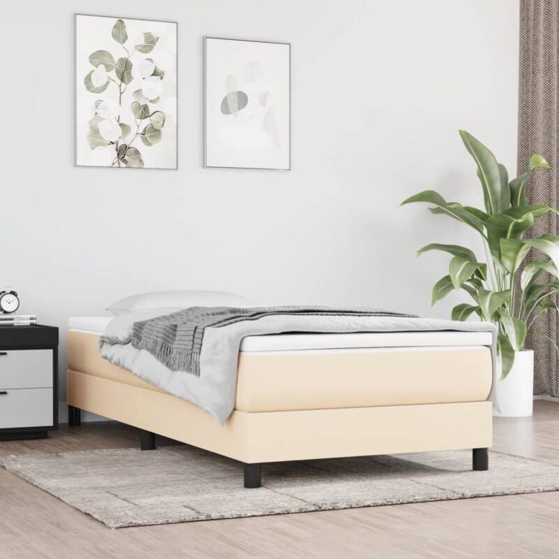 foto del prodotto materasso a molle insacchettate crema 90x200x20 cm cod mxl 53107