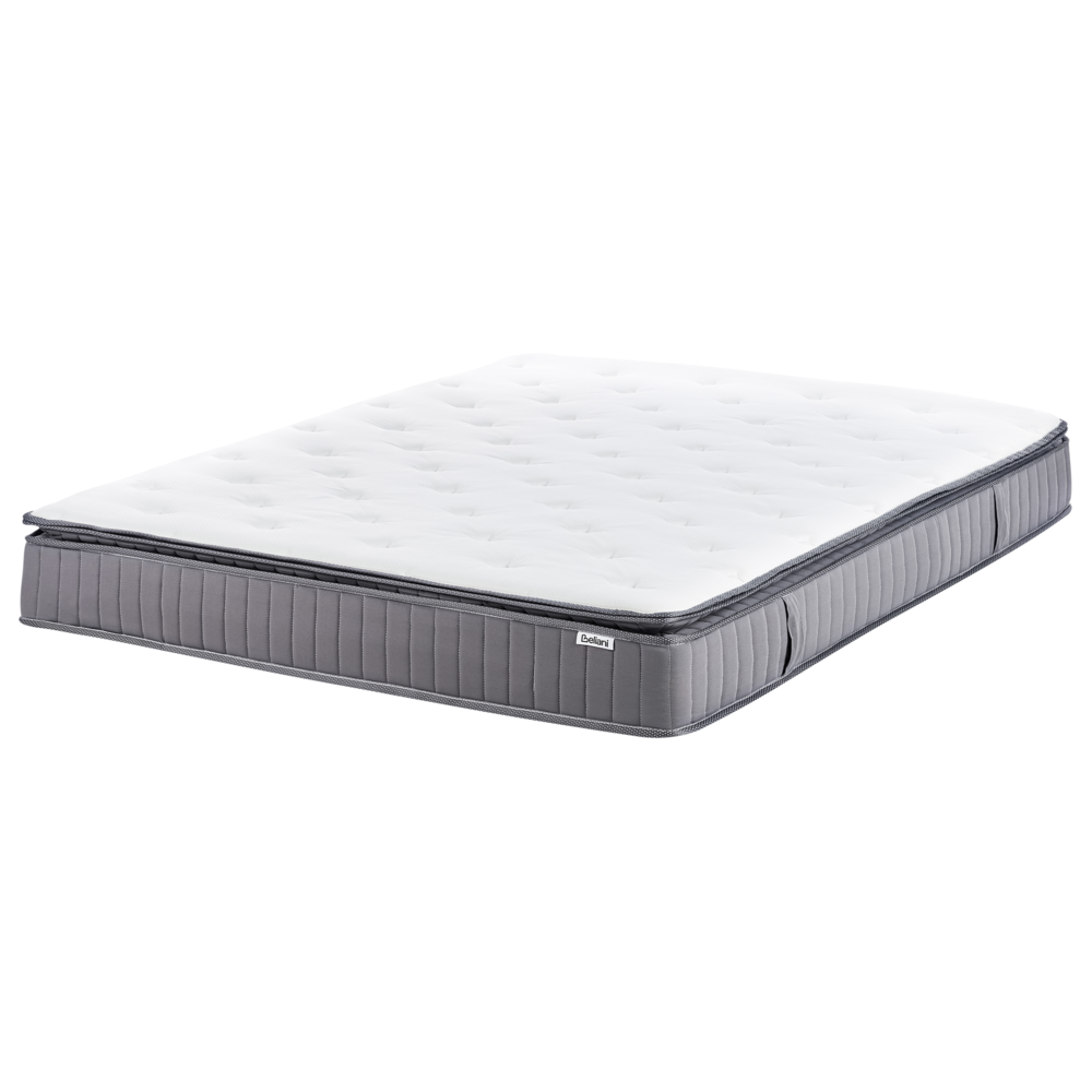 foto del prodotto materasso a molle insacchettate eu misura matrimoniale 180 x 200 cm con imbottitura in memory foam rinfrescante rivestimento rimovibile 3 piedi rigidit media design moderno trapuntato