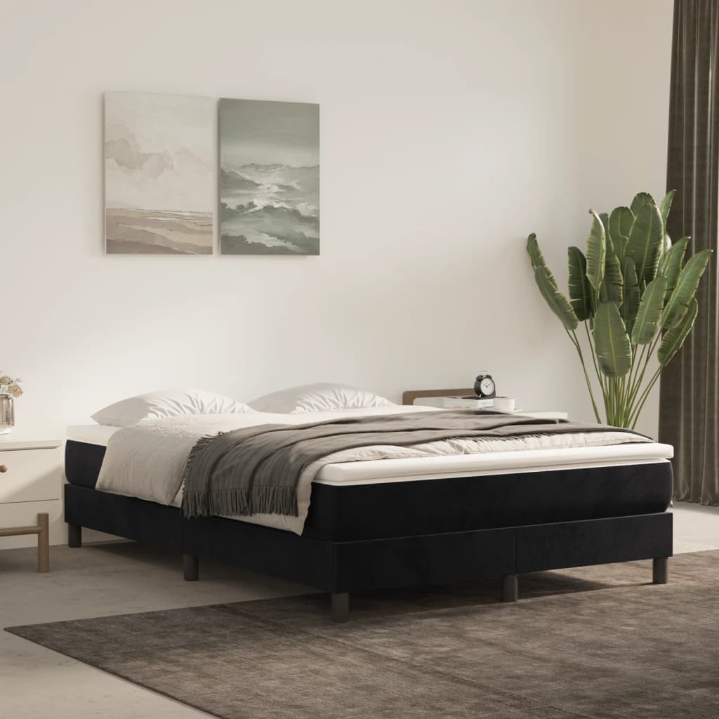 foto del prodotto materasso a molle insacchettate nero 140x200x20 cm in vellutocod mxl 74466