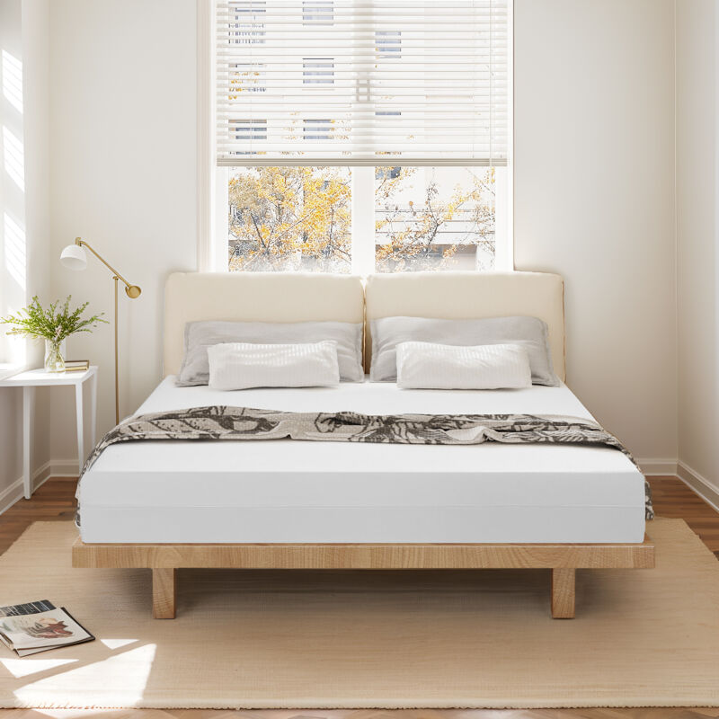 foto del prodotto materasso europe luxe memo 140x190 spessore 16 cm zone di comfort in schiuma adattiva bianco