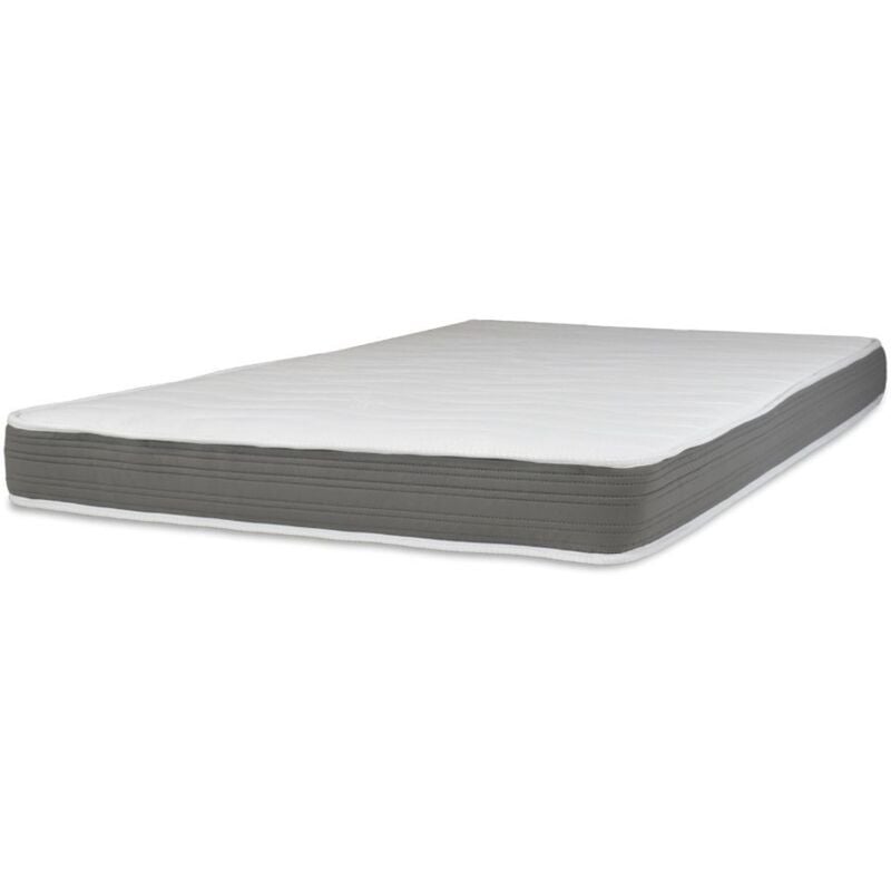 foto del prodotto materasso francese in tessuto antibatterico 140x190x18h cm silver