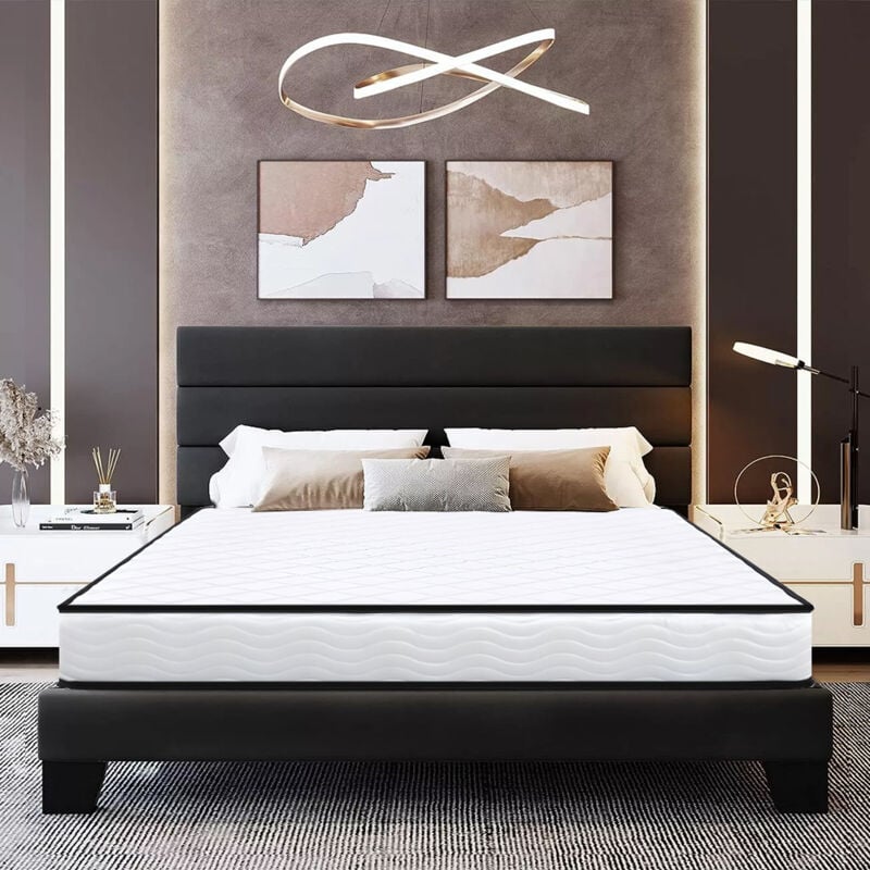 foto del prodotto materasso in schiuma 140x190 cm spessore 15 cm per adulti bambini zone comfort in schiuma iztoss