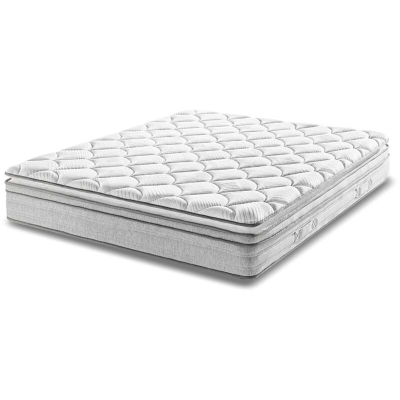 foto del prodotto materasso matrimoniale memory foam molle insacchettate 7 zone 160x190x27h cm lisa