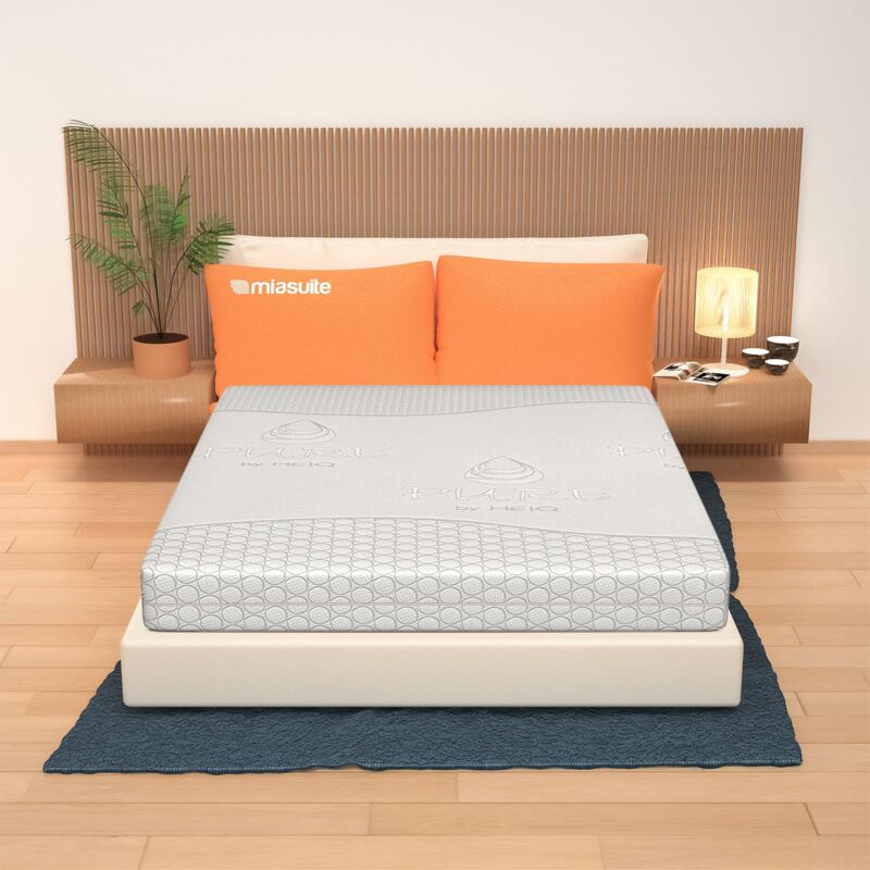 foto del prodotto materasso memory foam matrimoniale 160x190, alto 21 cm 4 strati, dispositivo medico, rivestimento pure bora