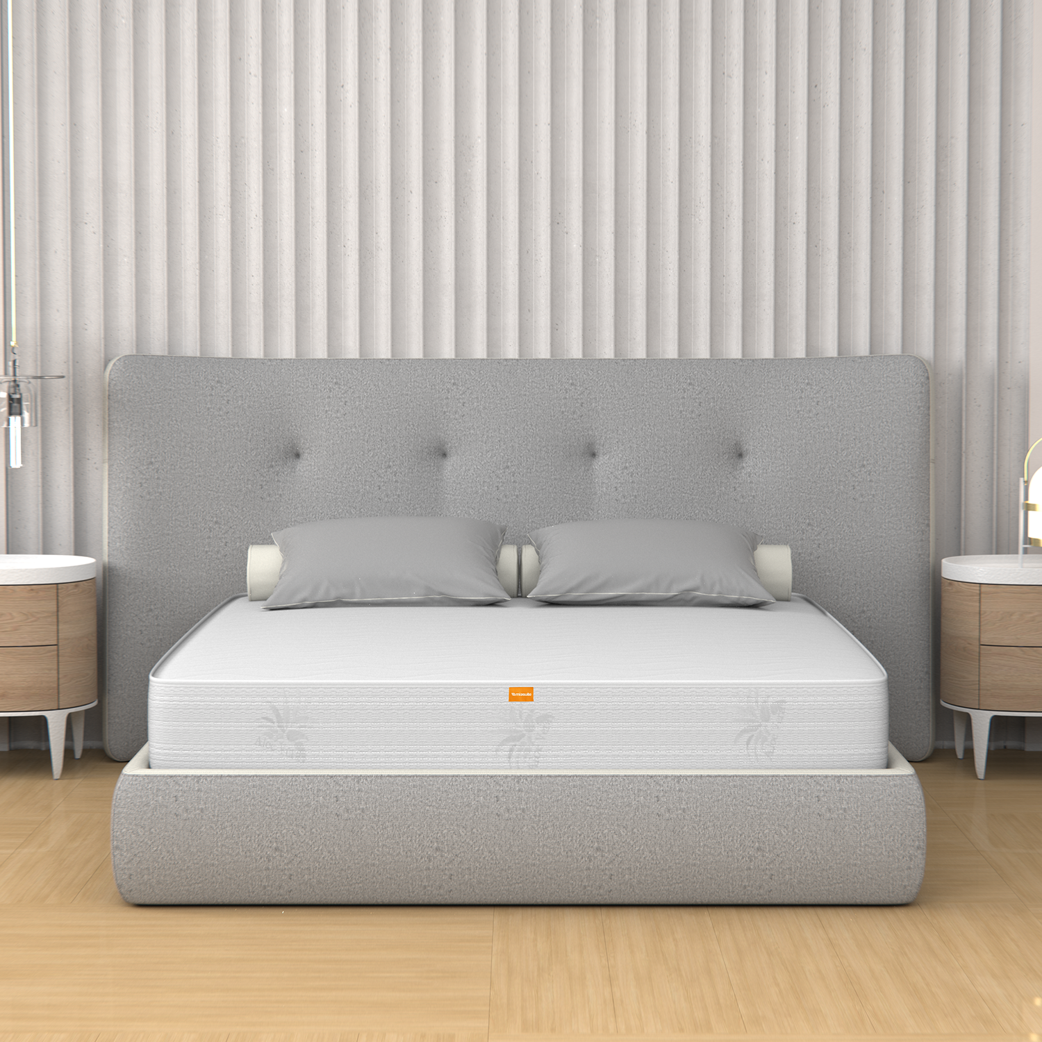 foto del prodotto materasso memory una piazza e mezza 120x200, altezza 20 cm - rivestimento aloe vera live