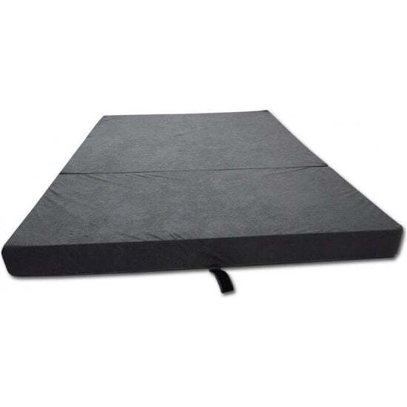 foto del prodotto materasso ospite grigio materasso pieghevole 200x80x10 cm materasso da campeggio