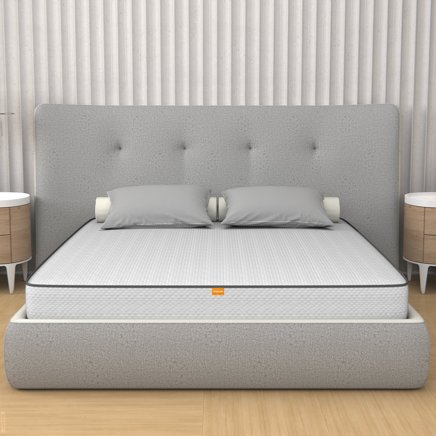 foto del prodotto materasso per divano letto 140x185, alto 10 cm waterfoam, pieghevole primavera