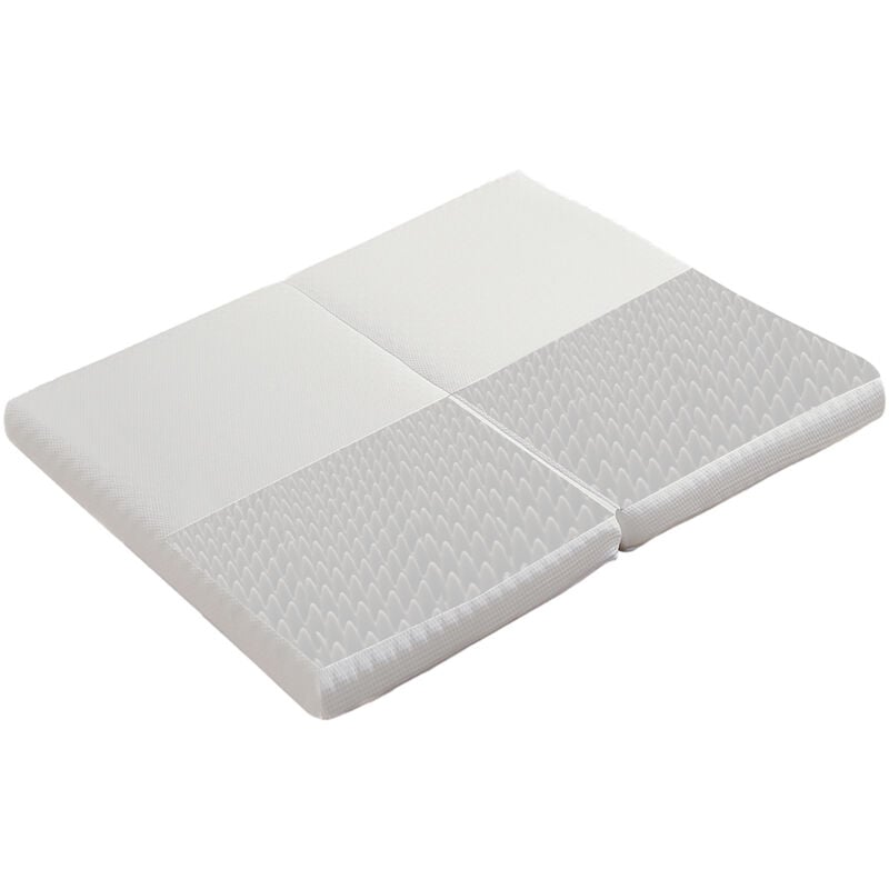 foto del prodotto materasso pieghevole, tessuto a nido d ape, certificato oeko tex, ergonomico, traspirante e resistente, fodera a compressione, tappetino multiuso,