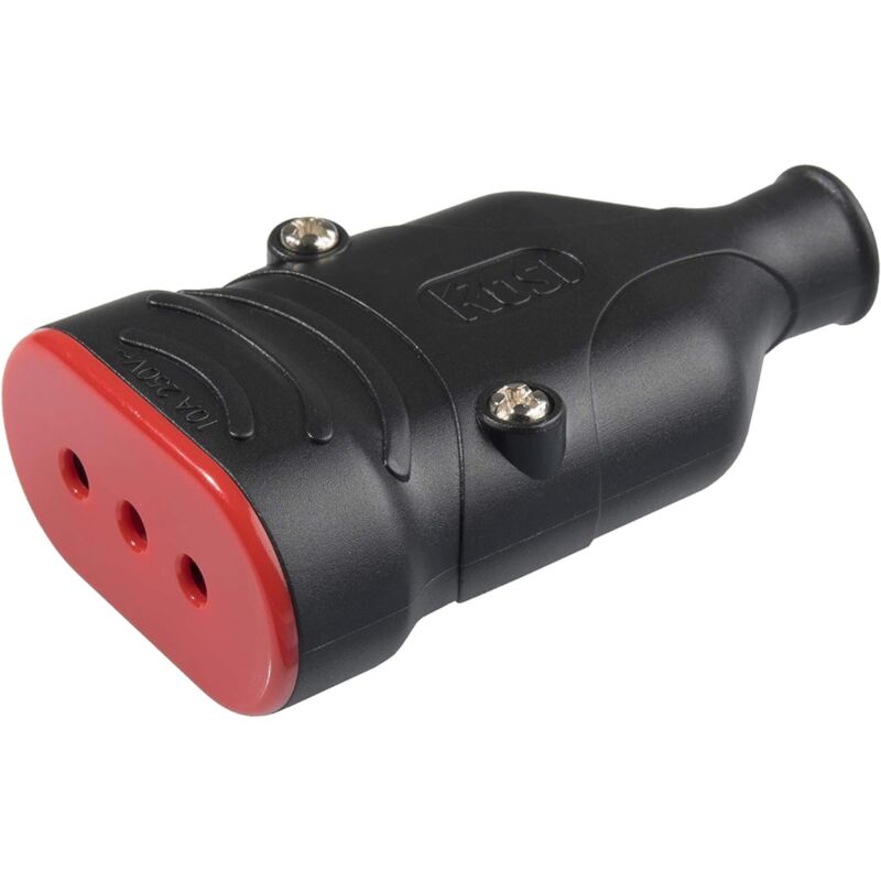 foto del prodotto materiale elettrico presa mobile antischiacciamento 10a 2p t rs78204 - rosi