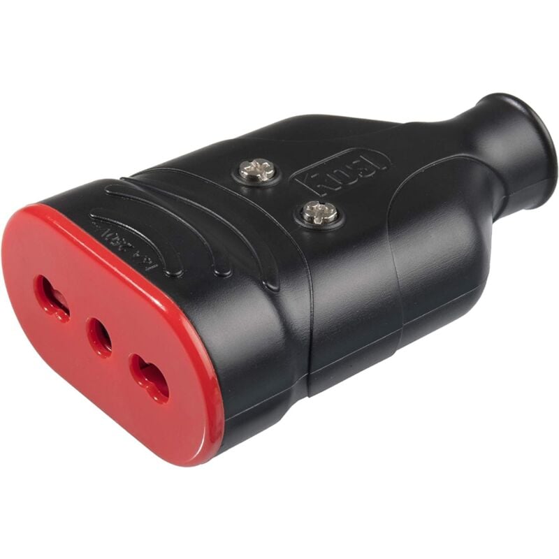 foto del prodotto materiale elettrico presa mobile antischiacciamento 16a 2p+t rs78206 - rosi