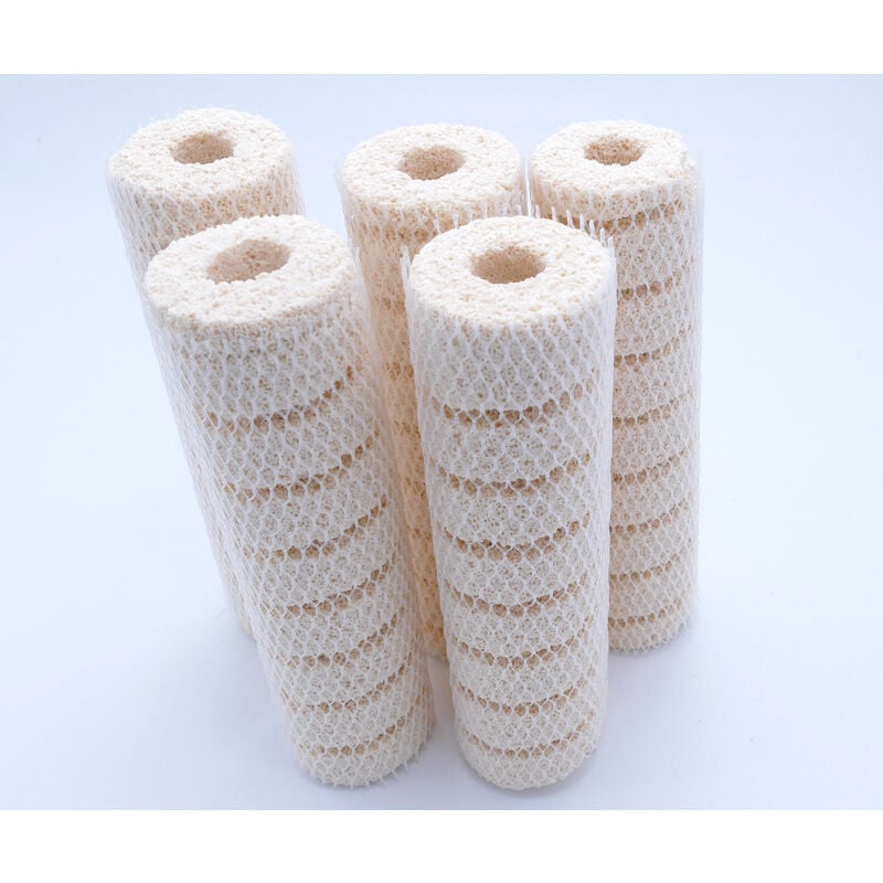 foto del prodotto materiale filtrante nana taro spiral bacteria home 10 rulli ancora pi superficie prime quality