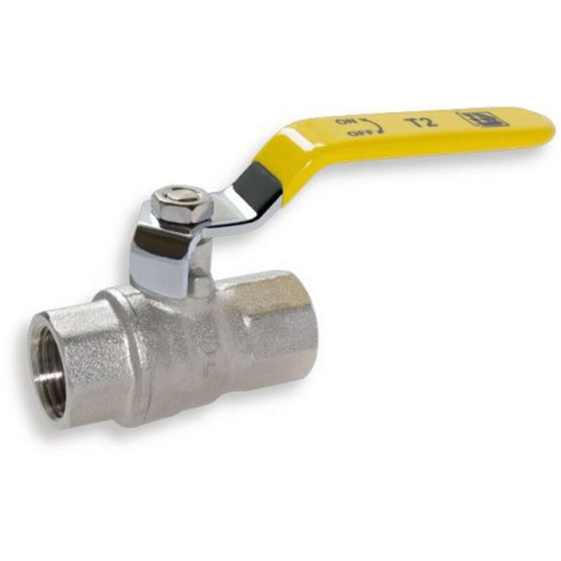 foto del prodotto materiale idraulico valvola a sfera per gas mm 6 4 pl137 40 novaservis