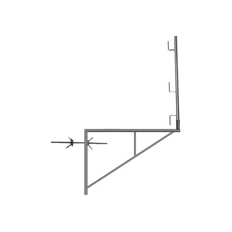 foto del prodotto matis re 1 staffa zincata 1.00m x 1.50m tubo tondo 110011509 01