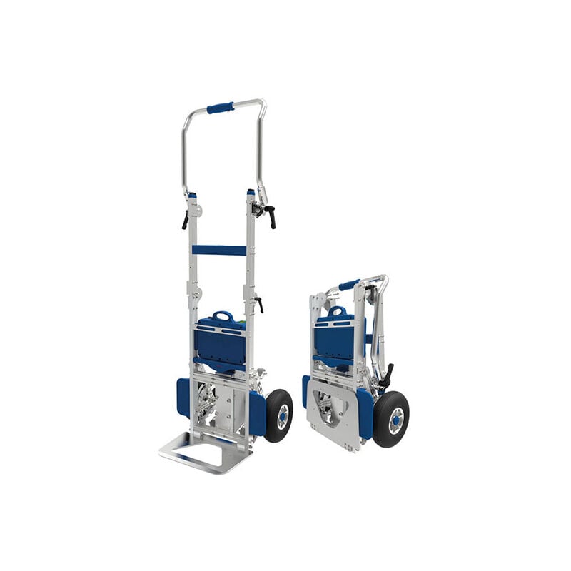 foto del prodotto matis re carrello elettrico saliscale pieghevole e compatto carico max 170kg dmeg170 r