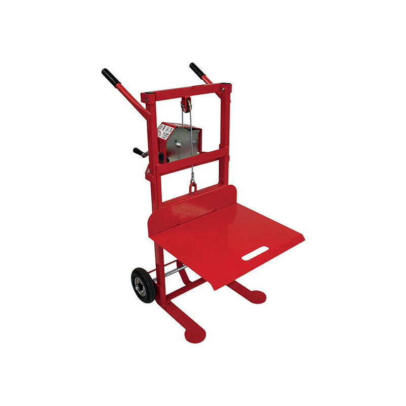 foto del prodotto matis re carrello elevatore con piattaforma rimovibile ruote di gomma 250 kg 300209