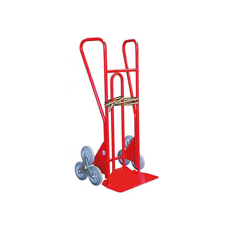 foto del prodotto matis re carrello per scale a 3 ruote, capacit di carico 250 kg ruote in gomma grigia, non macchianti 810210033