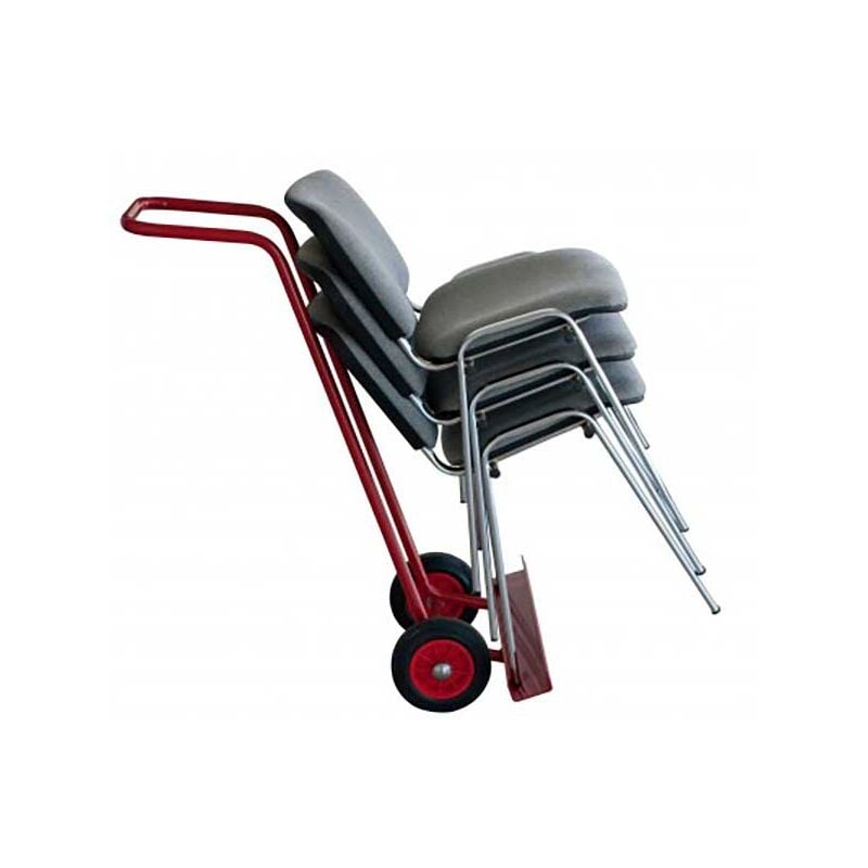 foto del prodotto matis re carrello porta sedie impilabile carico massimo 150 kg 810007739