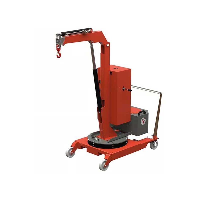 foto del prodotto matis re gru elettrica per officina sollevamento massimo 2860 mm estensione e sollevamento elettrici, movimenti manuali carico massimo 200 kg