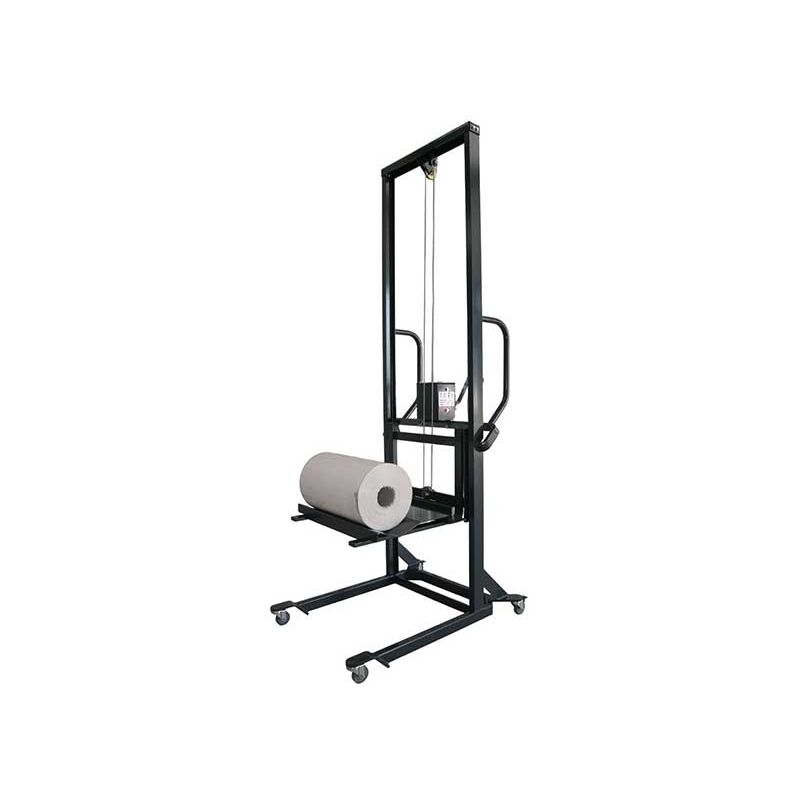 foto del prodotto matis re impilatore manuale con piattaforma trasversale per bobine sollevamento massimo 1750 mm 300195 300197