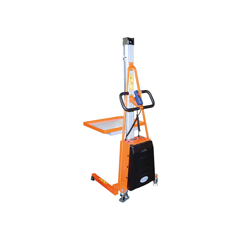 foto del prodotto matis re impilatore semi elettrico carico 100 kg sollevamento 130 1700 mm e100