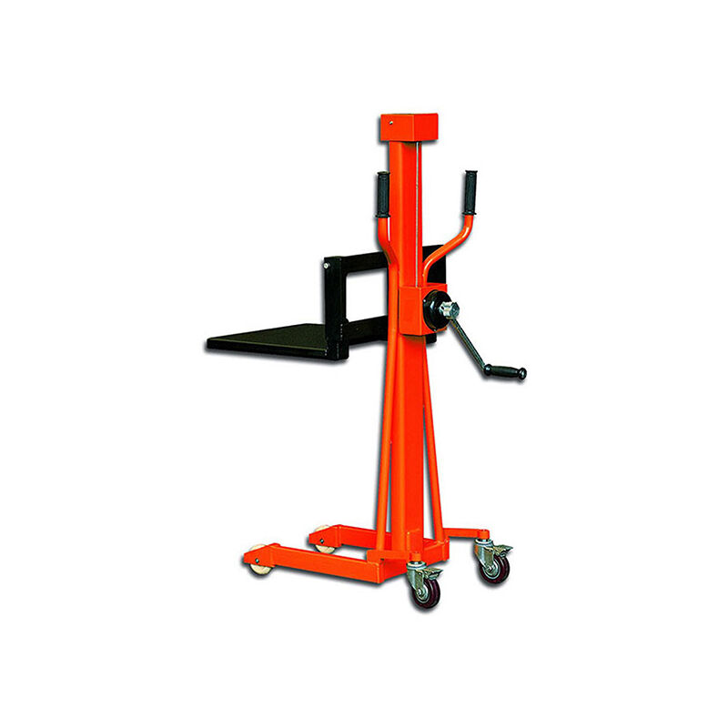 foto del prodotto matis re mini impilatore con piattaforma di lavoro sollevamento massimo 1100 mm min 70 mm carico massimo 150 kg ls150