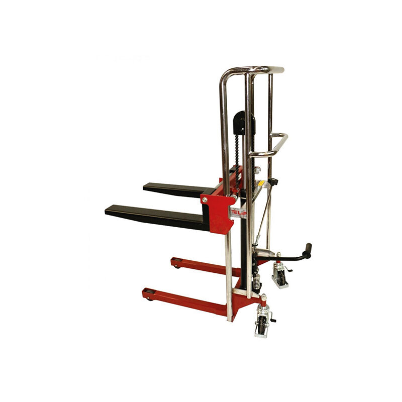 foto del prodotto matis re mini impilatore idraulico carico 400 kg sollevamento da 90 a 1200 mm 300284
