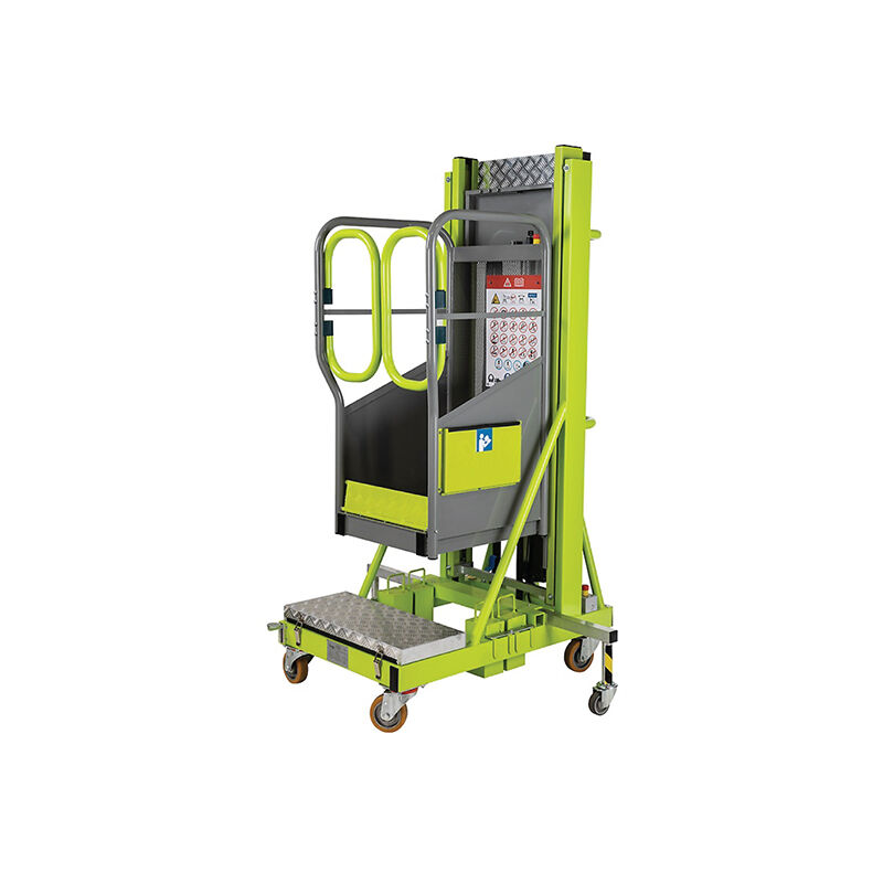foto del prodotto matis re piattaforma elevatrice semi elettrica altezza max di lavoro 5m lp12