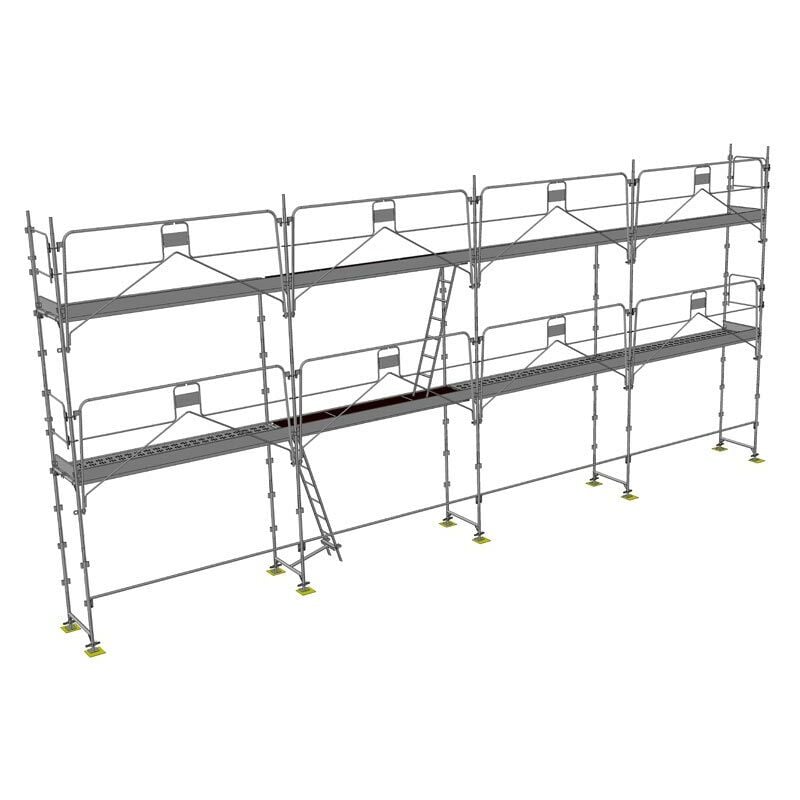 foto del prodotto matisère - ponteggio 78m - struttura sola - versione parapetto - duo78gc-s