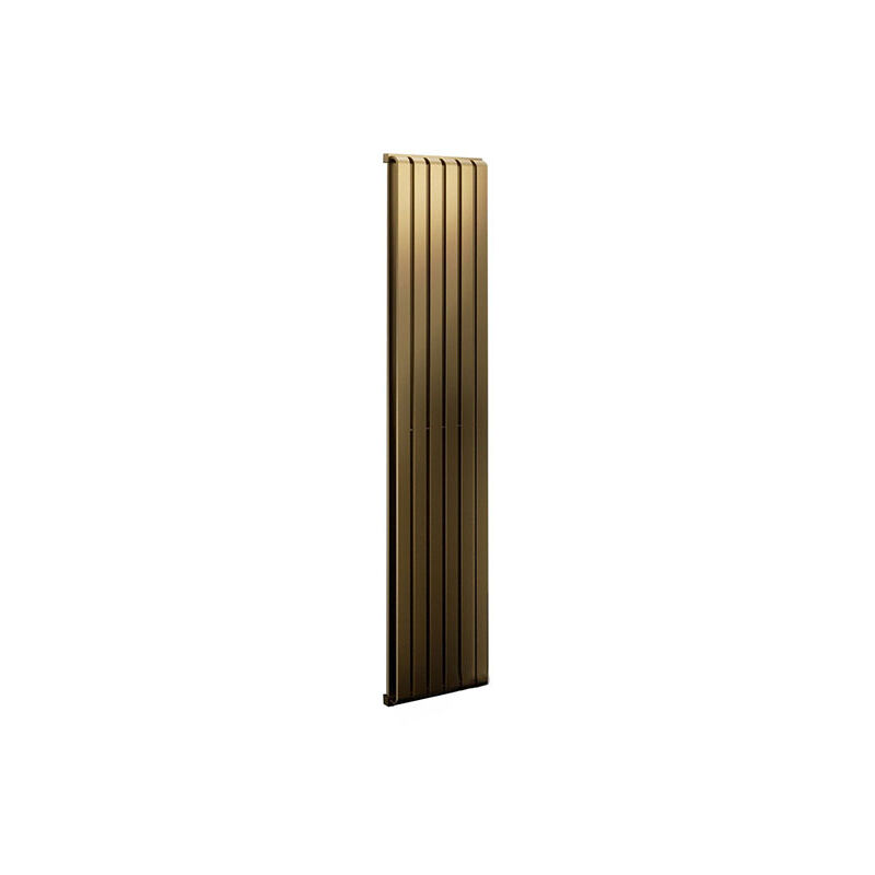 foto del prodotto matis re radiatore acqua calda dorato alto 1800mm e largo 395mm 1135 watt war1800 395rozxhal