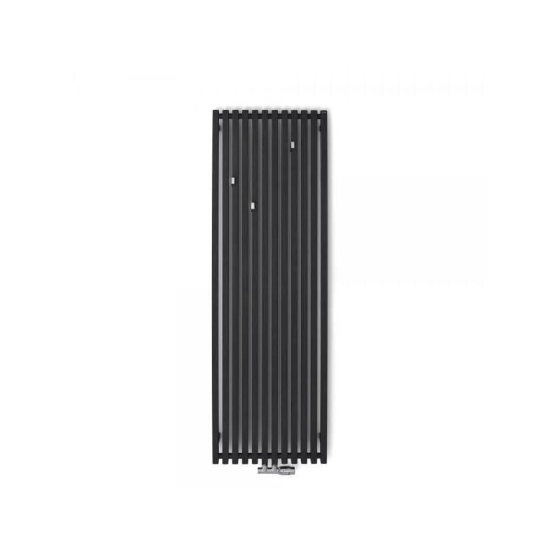 foto del prodotto matis re radiatore acqua calda nero alto 1900mm e largo 680mm 1682 watt tri1900 680yln