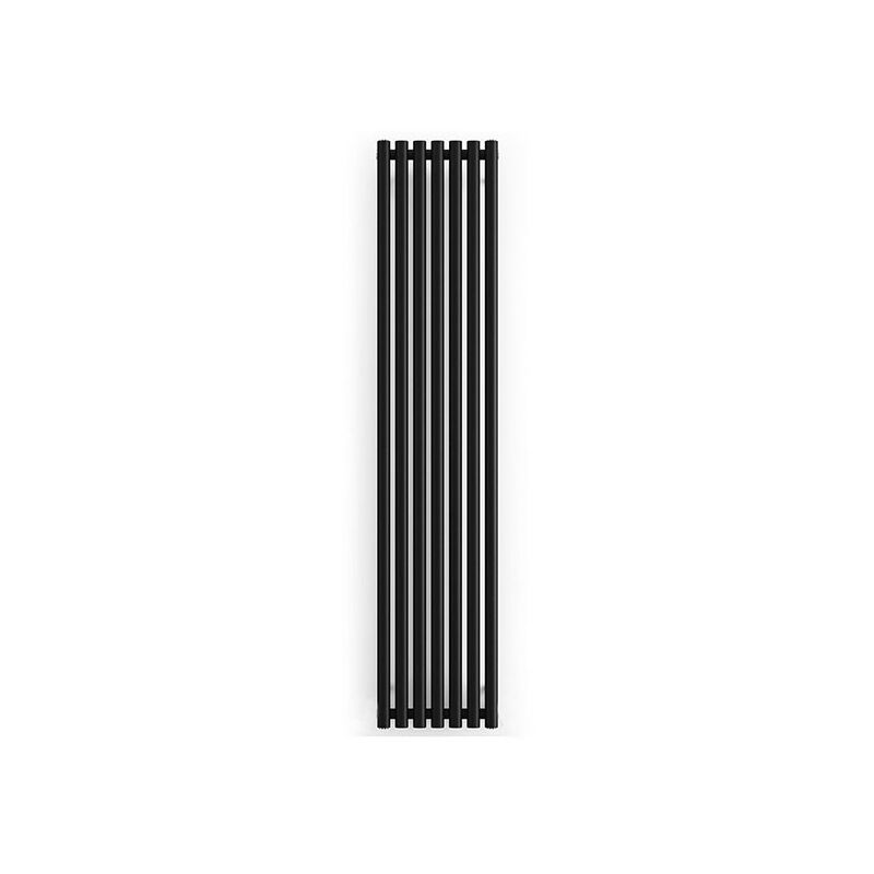 foto del prodotto matis re radiatore elettrico nero alto 1800mm e largo 290mm 600 watt tun1800 290vwse8n