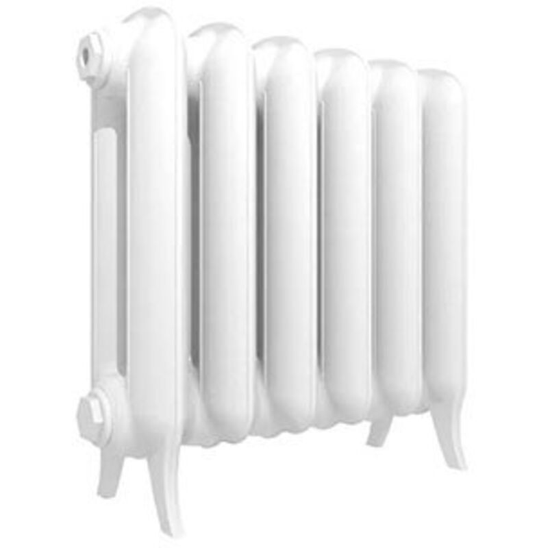 foto del prodotto matisère - radiatore in ghisa bianco - altezza 520mm - lunghezza 360mm - 345 watt - spessore 180mm - capacità 850l - pla520/360ws3