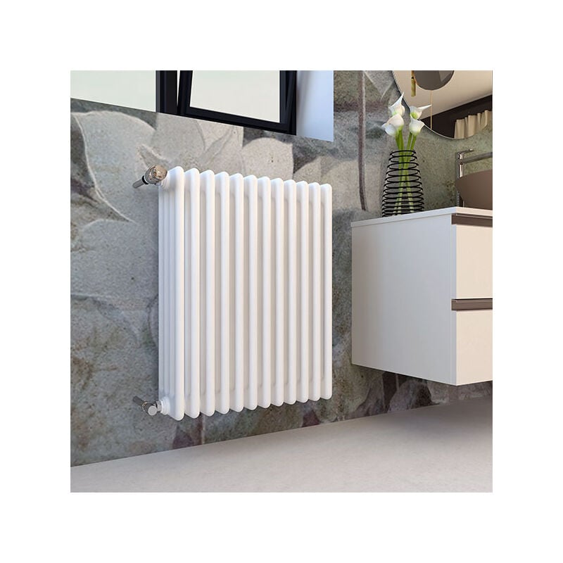 foto del prodotto matis re radiatore tubolare acqua calda 17 elementi hxl 592x765mm 1365watts 1365,1 watt comby 4 600 17