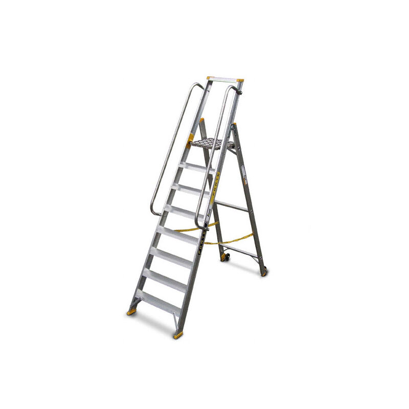 foto del prodotto matis re scala 10 gradini altezza massima di lavoro 4.12m 9310 r