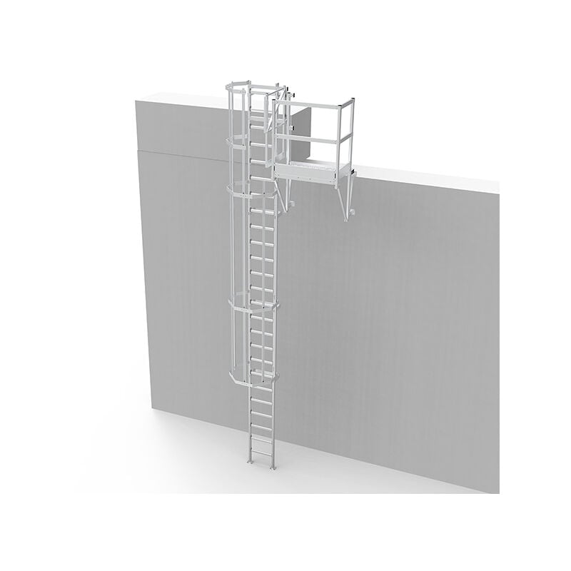 foto del prodotto matis re scala a gabbia altezza raggiungibile da 2.50 a 2.80m cs28 cpsl100