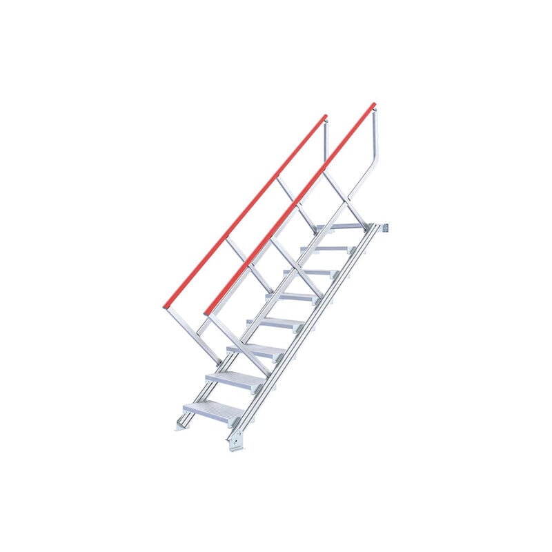 foto del prodotto matis re scala a gradini per soppalco industriale altezza raggiung. 0.84m 22110604 2mc
