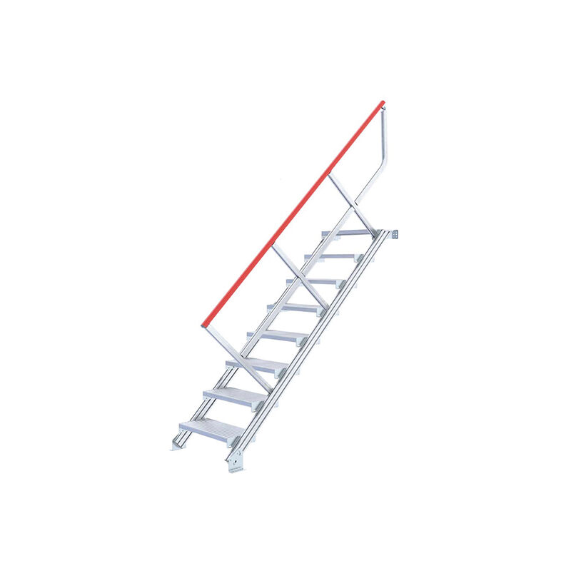 foto del prodotto matis re scala a gradini per soppalco industriale altezza raggiung. 0.84m 22110604 mcd