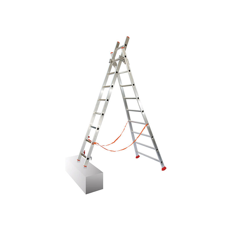 foto del prodotto matis re scala componibile 2x10 pioli lunghezza aperta 4,54m atl290 2