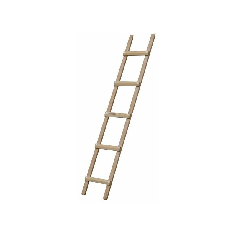 foto del prodotto matis re scala da tetto in legno 6 pioli lunghezza 2.50m b3125039