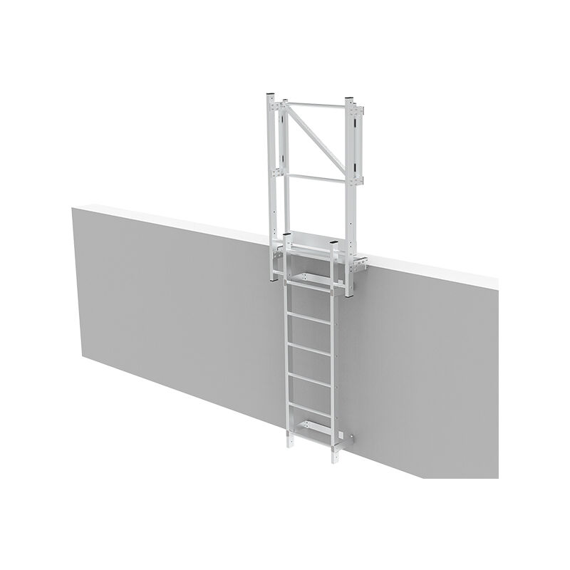 foto del prodotto matis re scala fissa senza gabbia altezza dell edilizia 1.75m cs fsc mpp 175