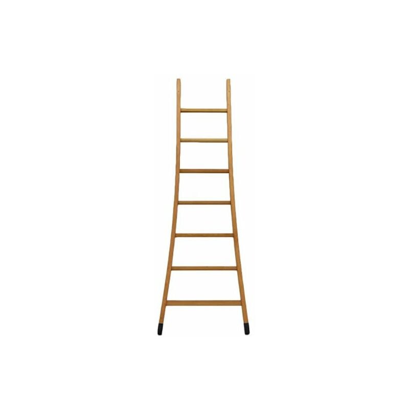 foto del prodotto matis re scala in legno a pioli con base svasata altezza raggiungibile 1.88m bsmen e 200