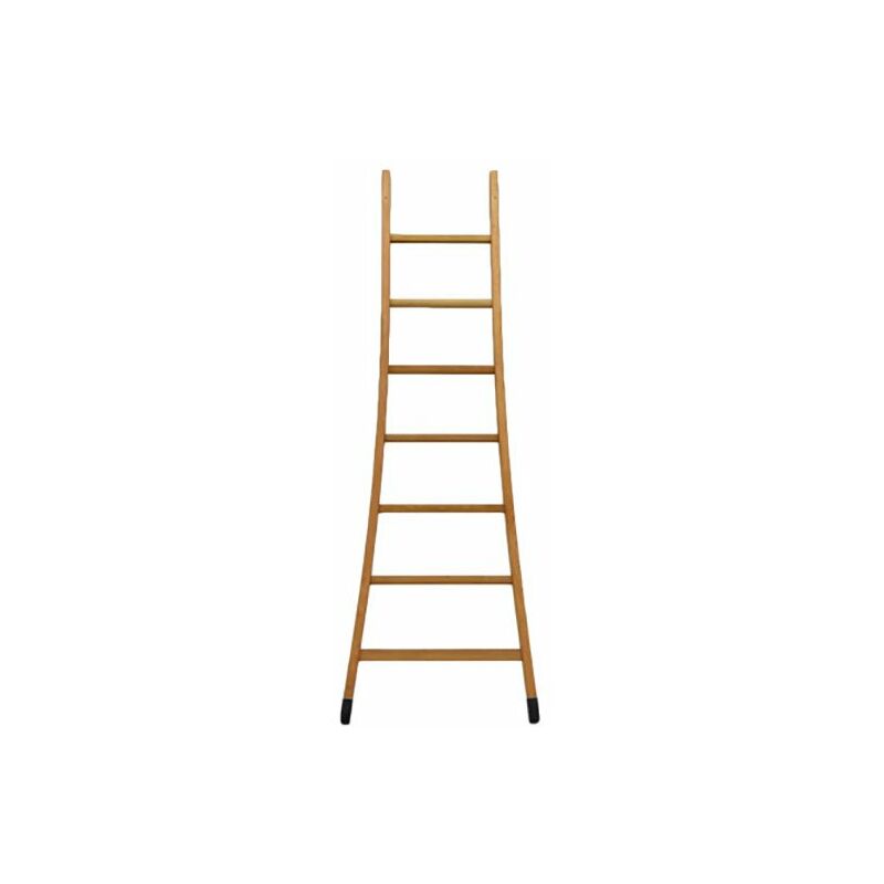 foto del prodotto matis re scala in legno a pioli con base svasata altezza raggiungibile 2.50m bsmen e 250