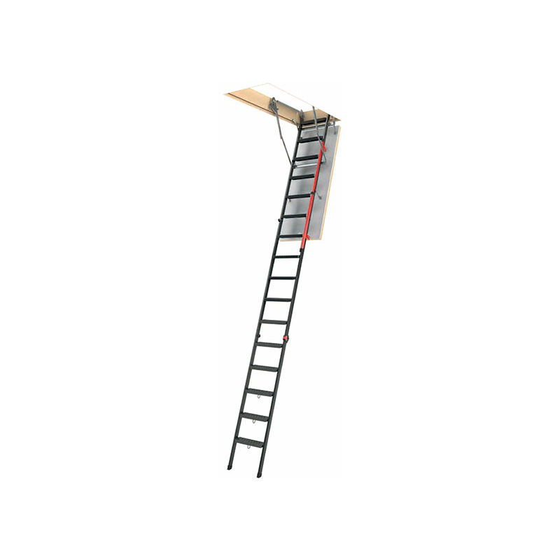 foto del prodotto matis re scala retrattile per soffitto molto alto fino a 3.66 metri dimensioni foro 70x144cm lmp70144 3