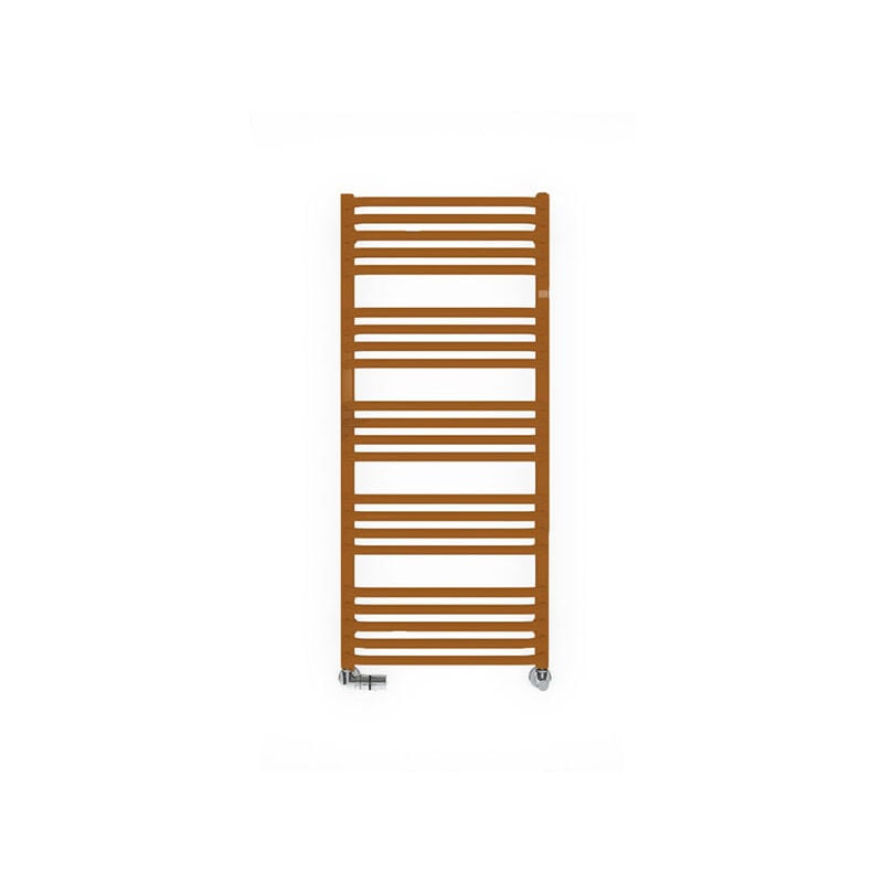 foto del prodotto matis re scaldasalviette acqua calda rame alto 540mm e largo 500mm 299 watt ale540 500sxcop