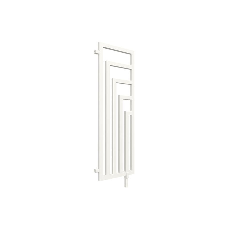 foto del prodotto matis re scaldasalviette ad acqua calda bianco 1460mm altezza 520mm larghezza 711 watt ang1460 520dwylb
